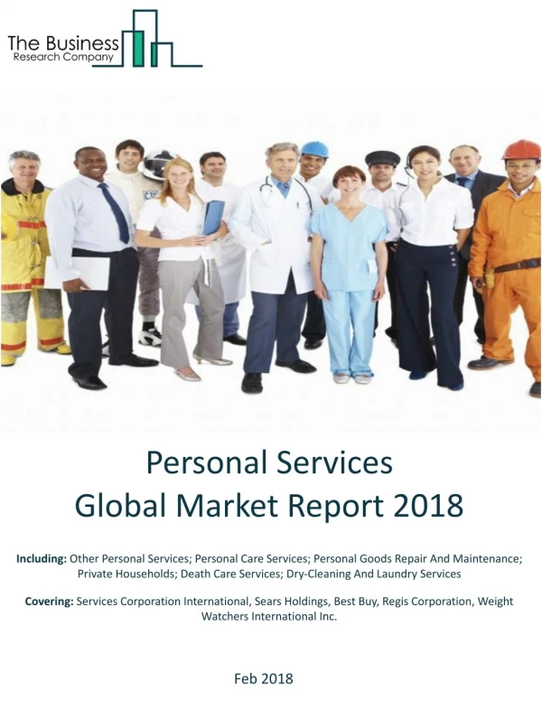 Personal Services Global Market Report 2018