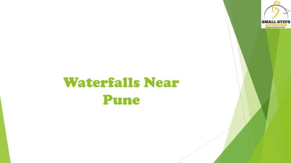 Waterfalls near Pune