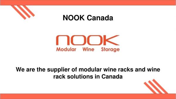Easy Wine Storage Assembly - NOOK Canada