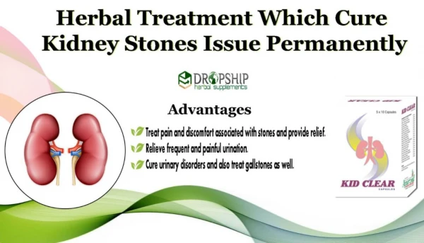 Herbal Treatment Which Cure Kidney Stones Issue Permanently