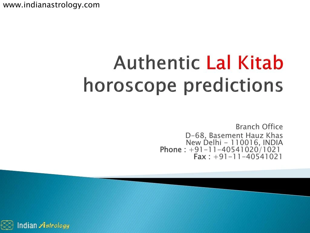 authentic lal kitab horoscope predictions