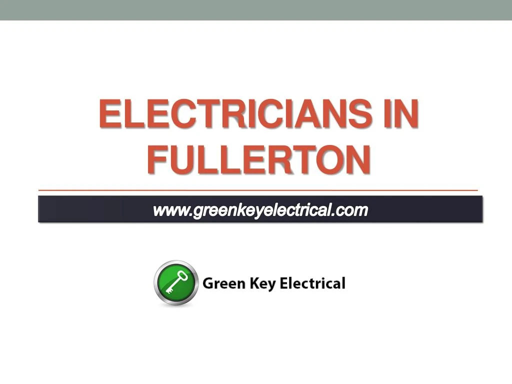 electricians in fullerton