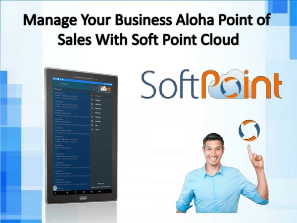 Softpoint Point of Sale is designed for restaurant: