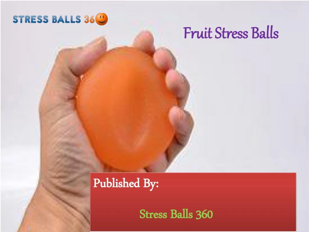 fruit stress balls