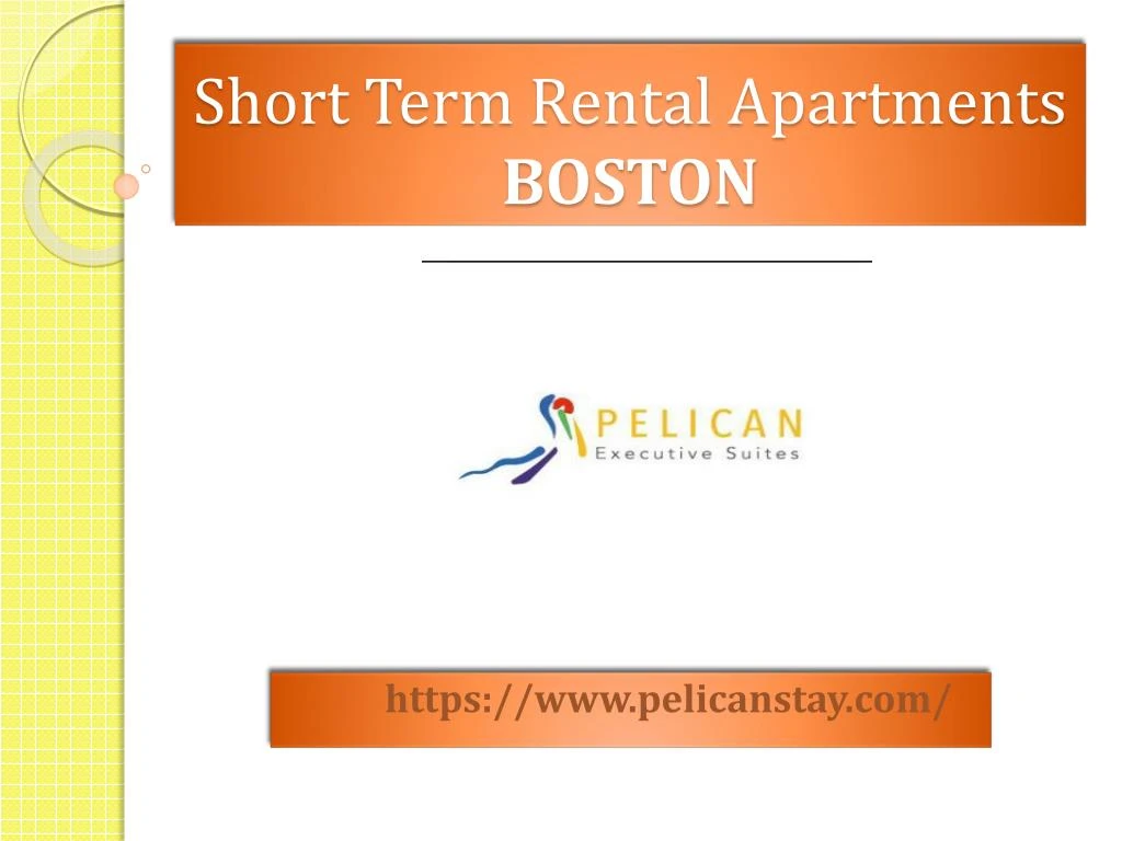short term rental apartments boston