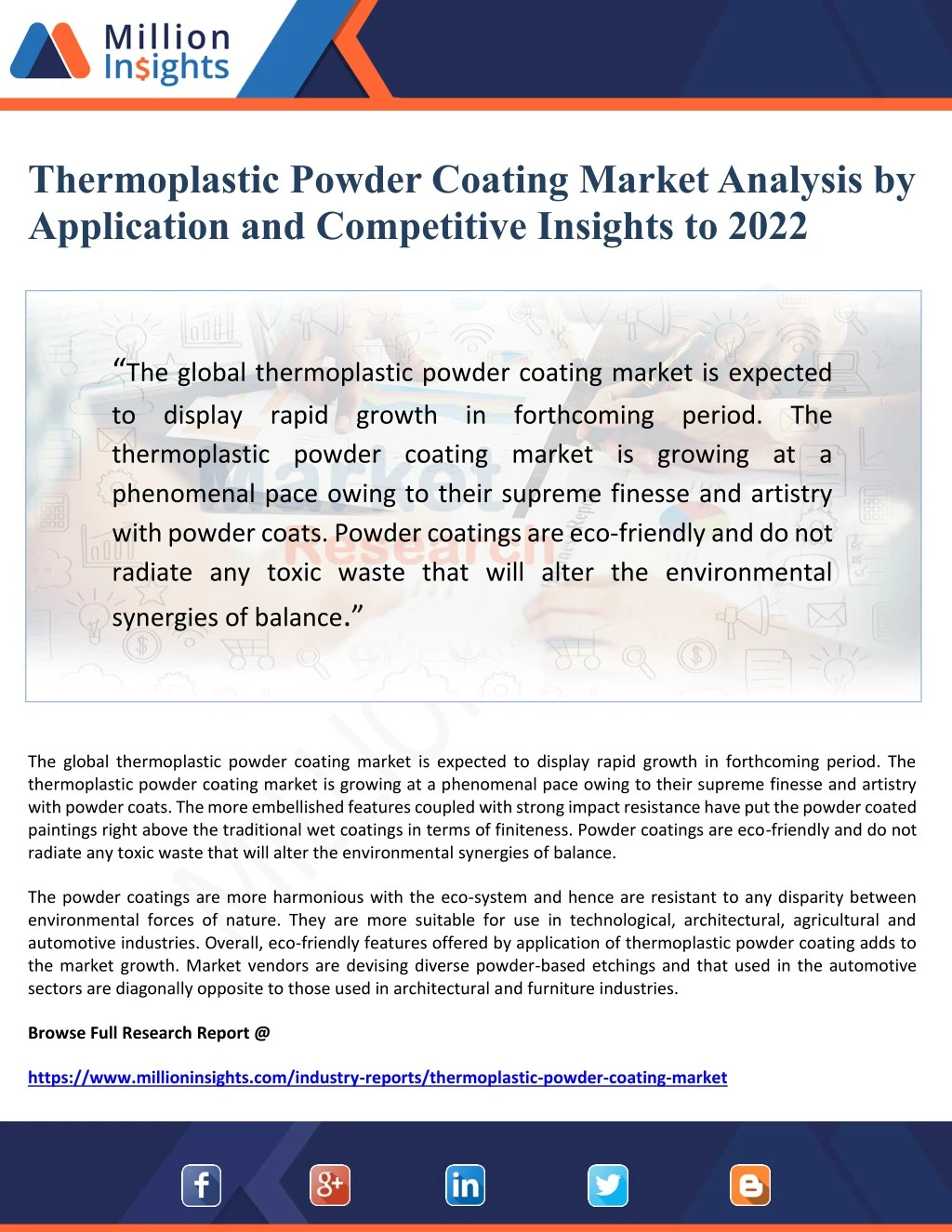 thermoplastic powder coating market analysis