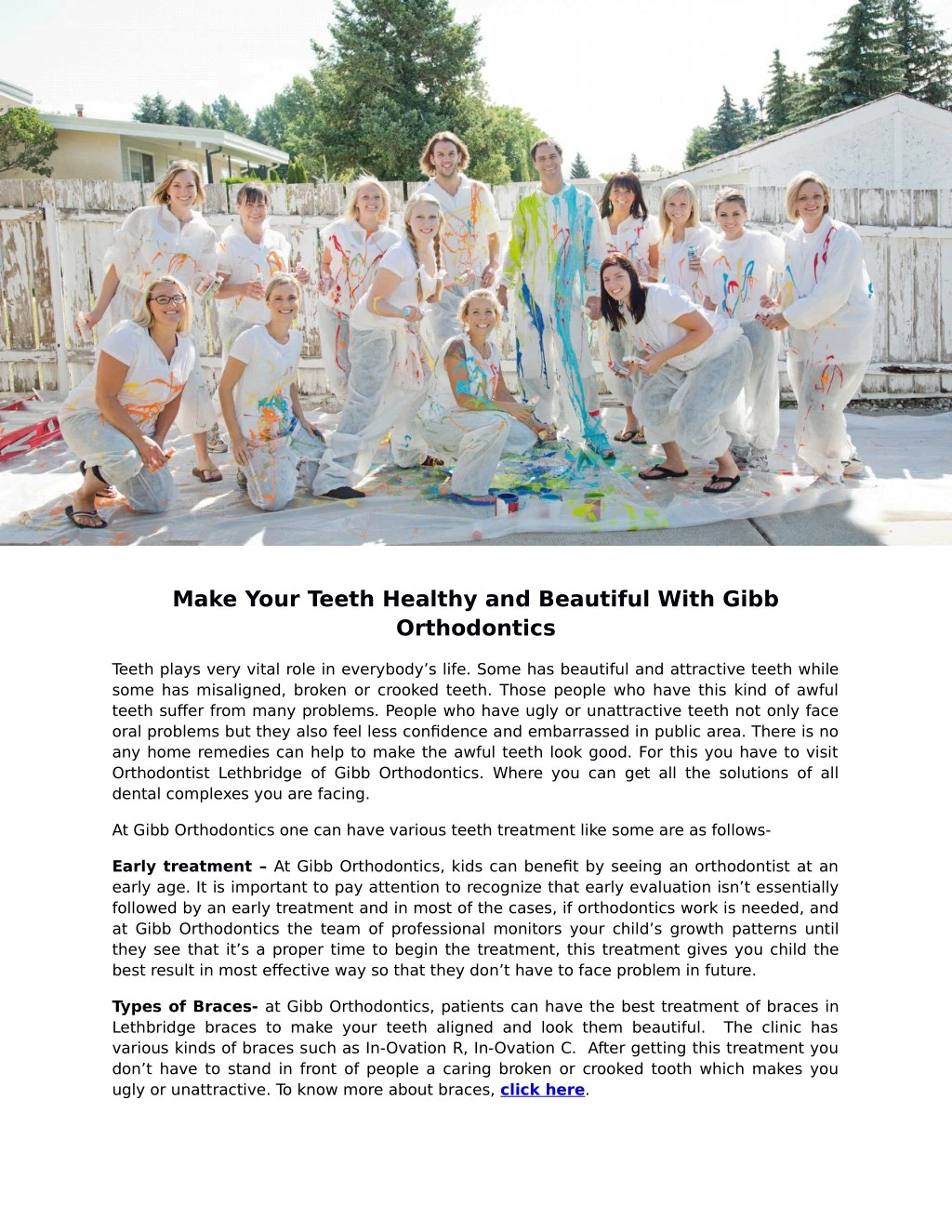make your teeth healthy and beautiful with gibb