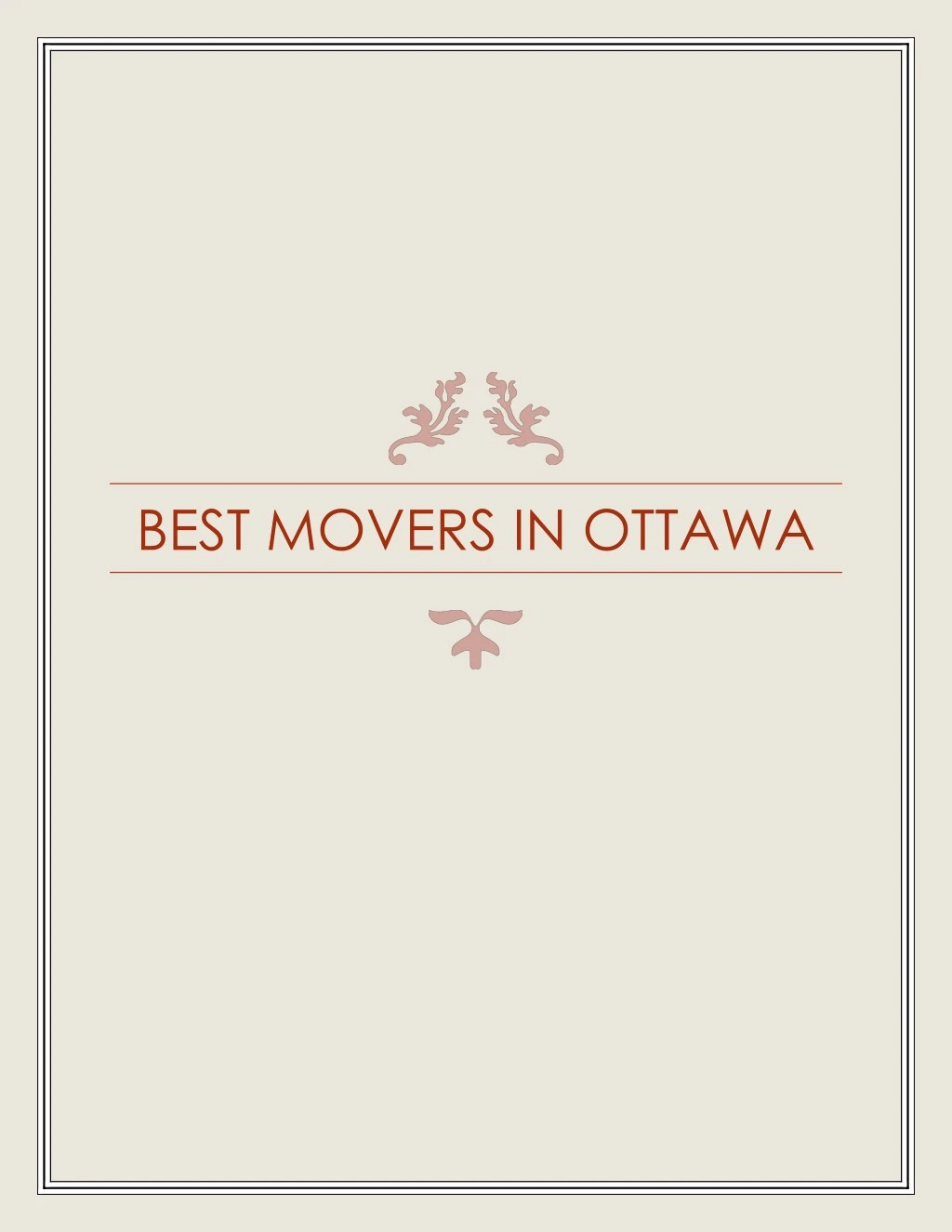 best movers in ottawa