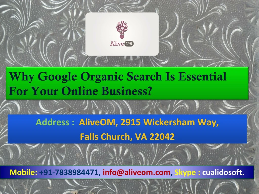 why google organic search is essential for your