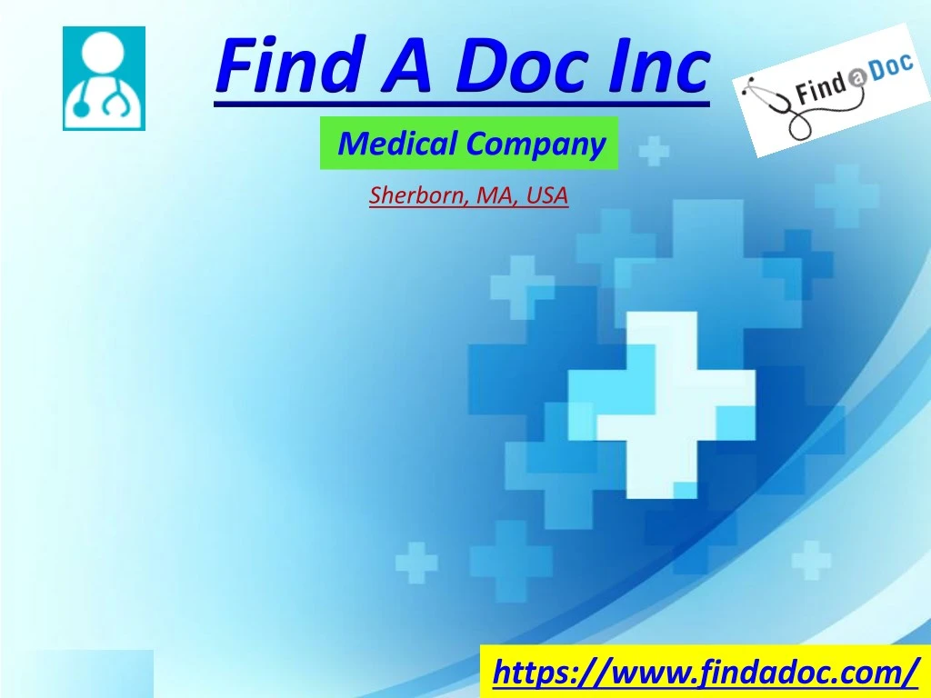 find a doc inc medical company