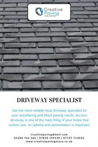 Driveway Specialist - slide 1