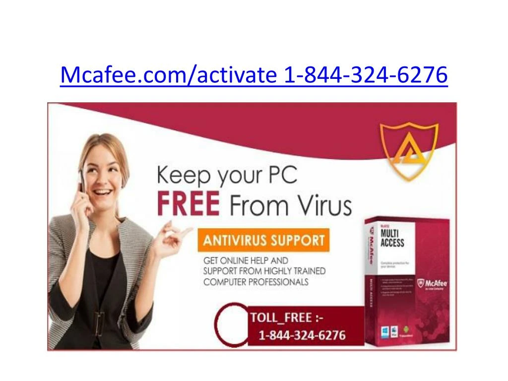 mcafee com activate 1 844 324 6276