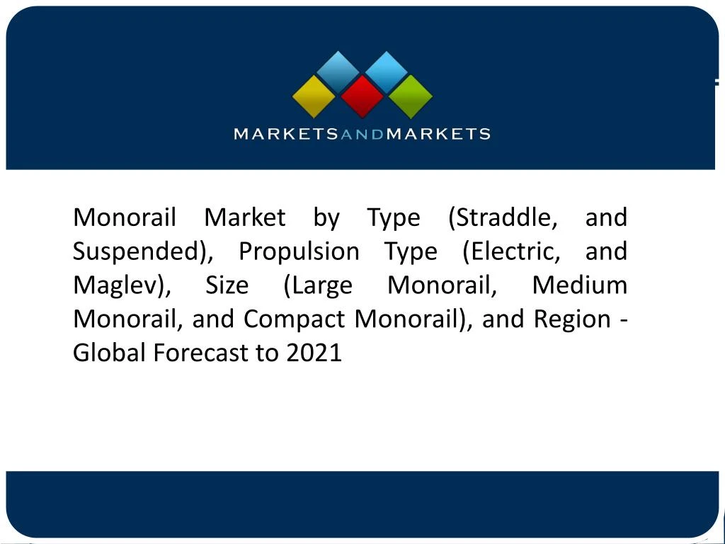 monorail market by type straddle and suspended