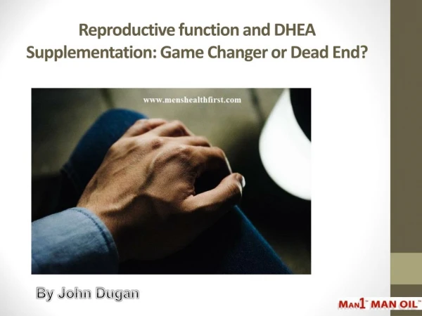 Reproductive function and DHEA Supplementation: Game Changer or Dead End?