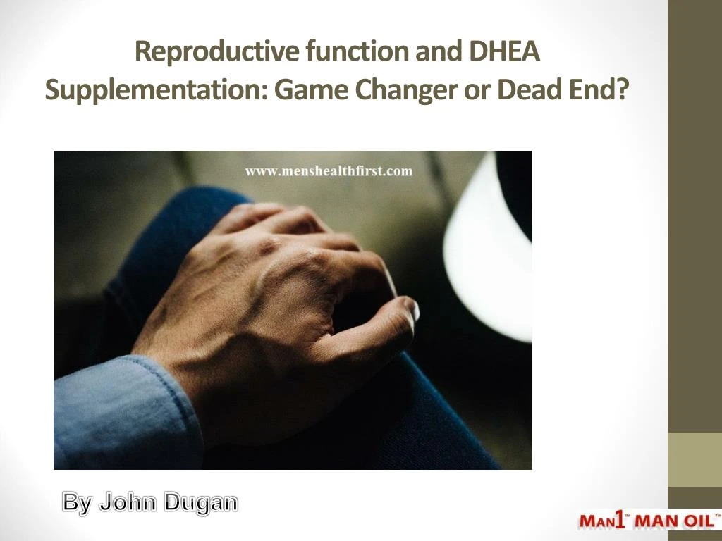 reproductive function and dhea supplementation game changer or dead end