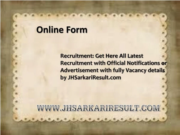 online form