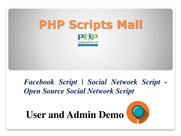 Advanced Facebook Script | PHP Scripts Mall (2018)