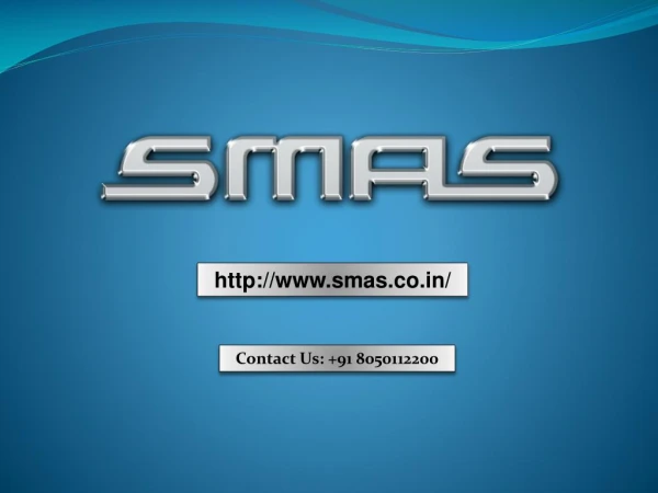 SMAS Health Emergency Alert System Services in India