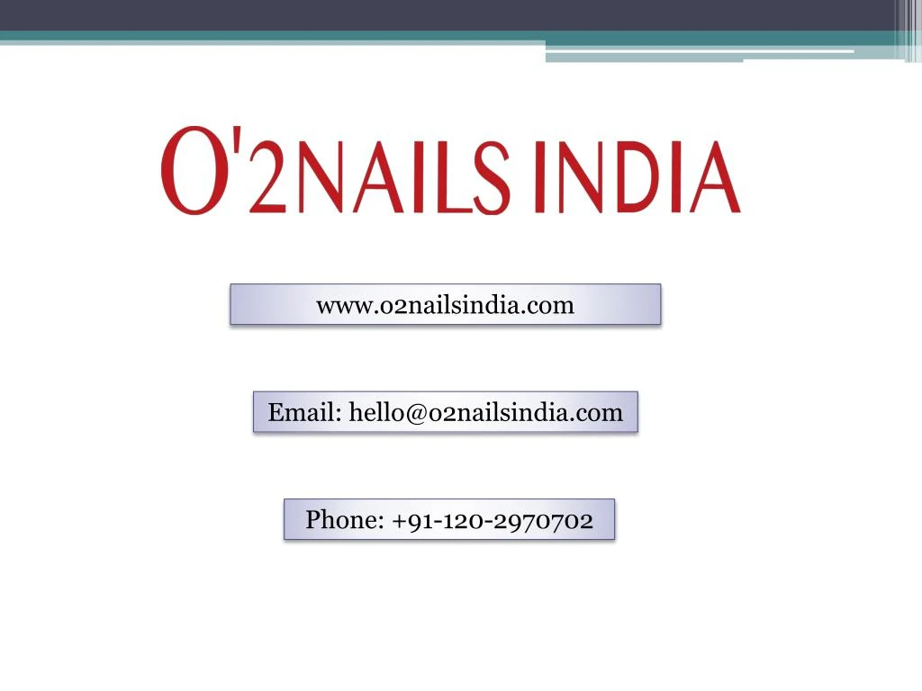 www o2nailsindia com