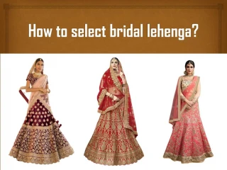 Bridal Wear Collection 2018
