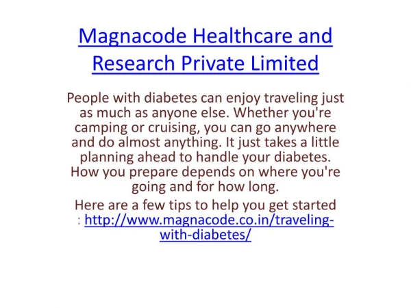 magnacode healthcare and research private limited