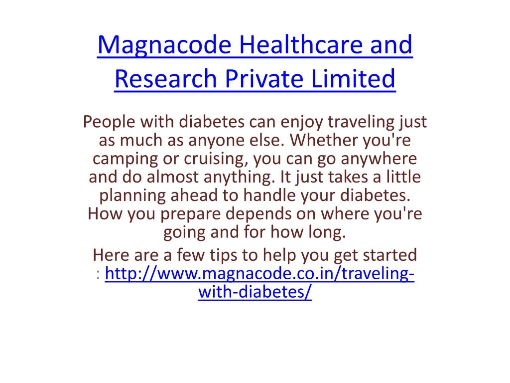 magnacode healthcare and research private limited