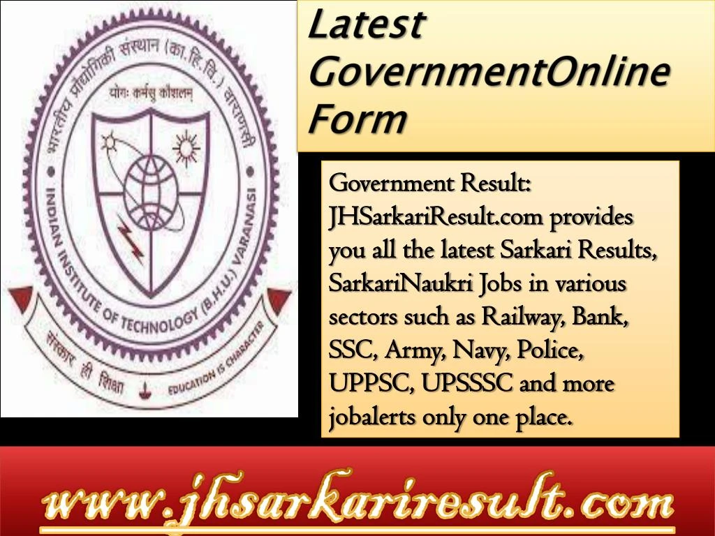 latest governmentonline form