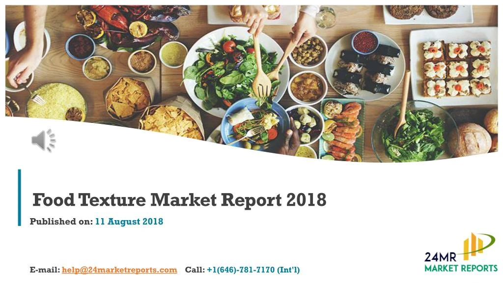 food texture market report 2018