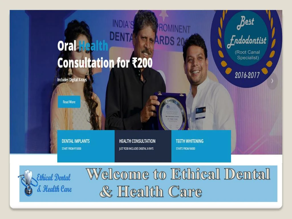 welcome to ethical dental health care