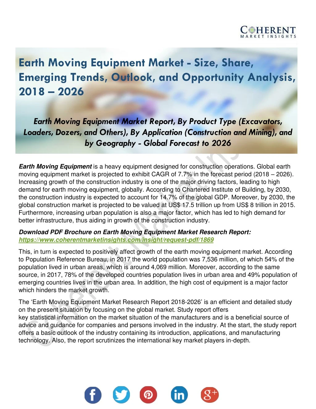 earth moving equipment market size share emerging