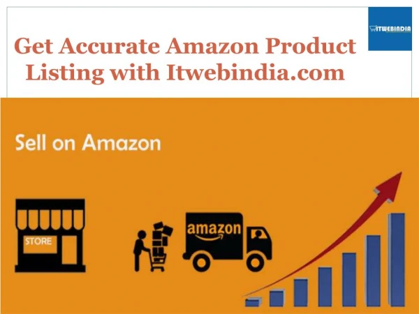 Amazon Data Entry or Amazon Bulk Uploading â€“ Itwebindia