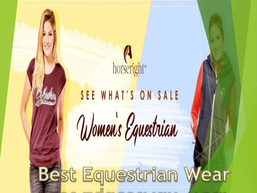 best equestrian wear