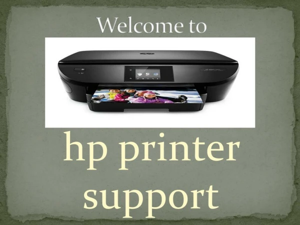hp printers support