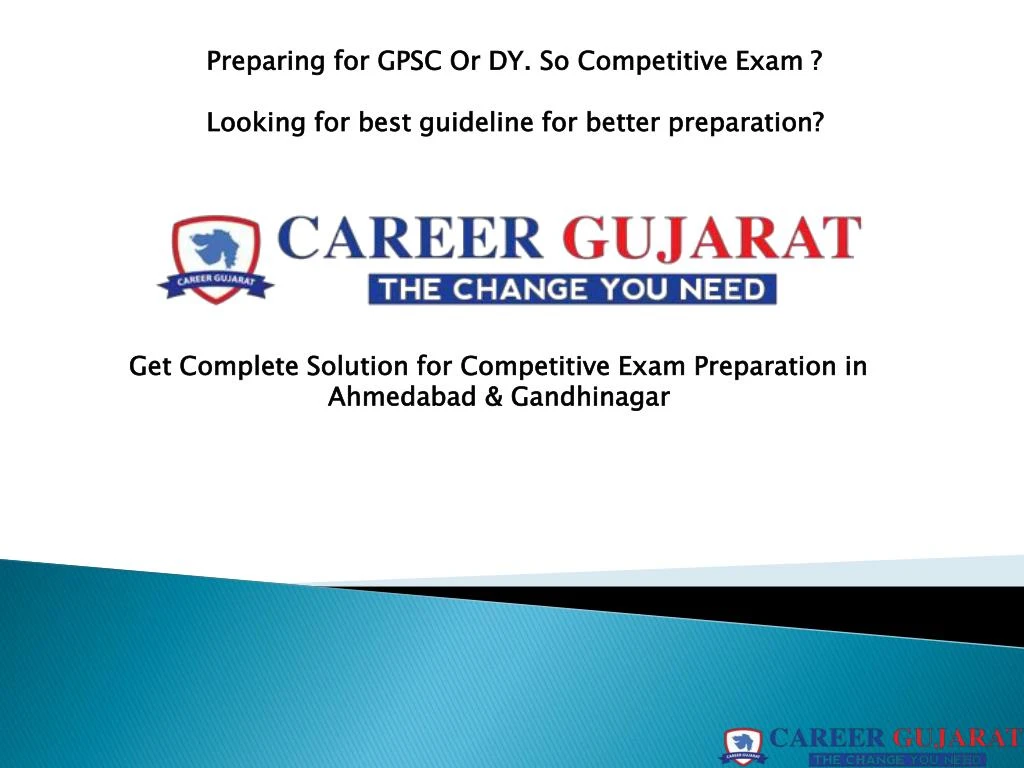preparing for gpsc or dy so competitive exam
