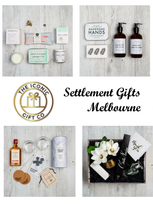 Settlement Gifts Melbourne