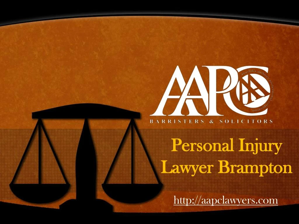 personal injury lawyer brampton