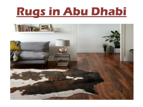 Hand Tufted Rugs Rbu Dhabi