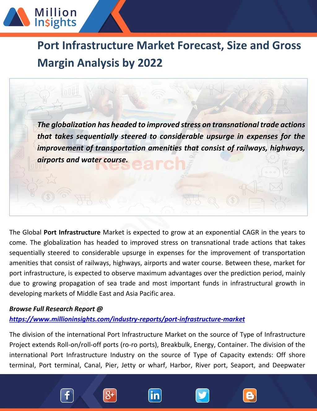 port infrastructure market forecast size