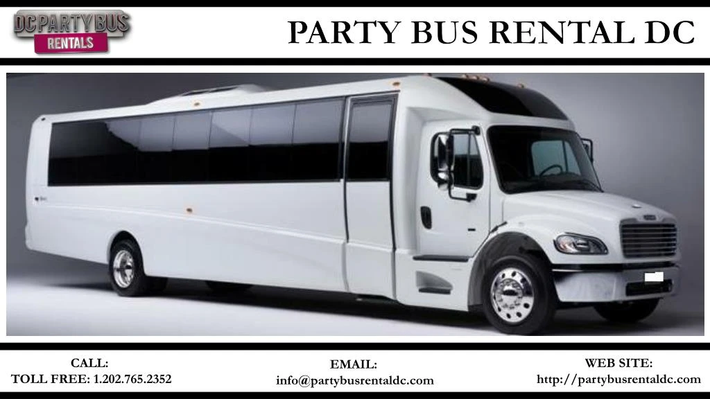 party bus rental dc