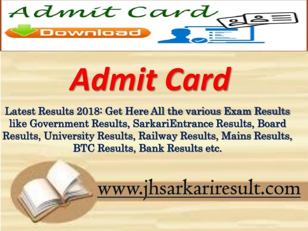 admit card