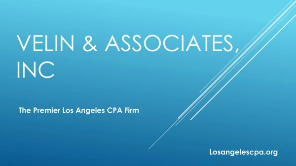 Skilled Dental CPA at Velin & Associates