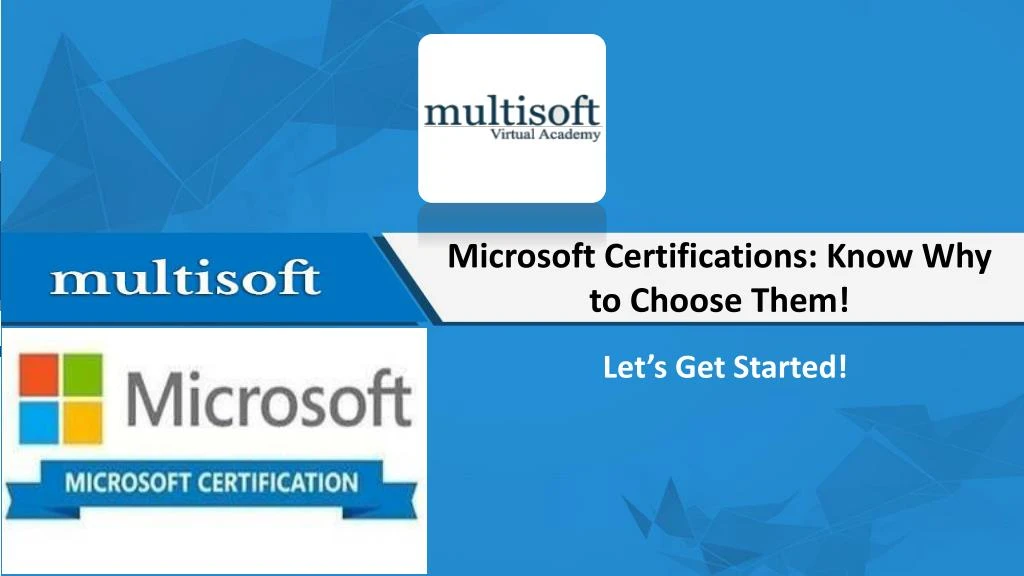 microsoft certifications know why to choose them