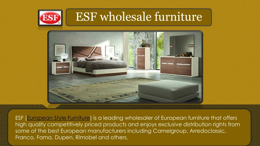 esf wholesale furniture