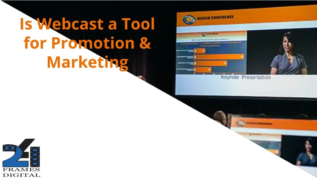 is webcast a tool for promotion marketing