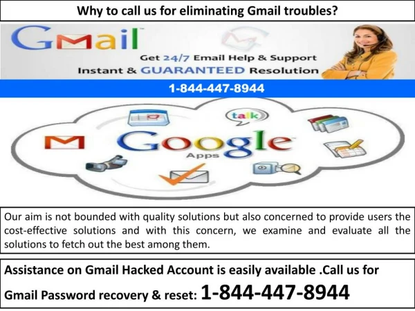 Gmail Technical Support Contact Number 1-844-447-8944