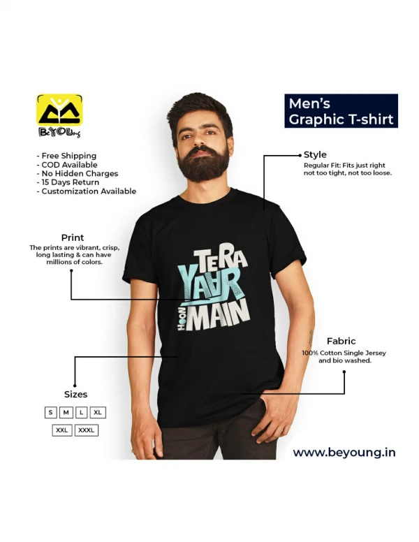 Buy Best Mens T-Shirts online in India - Beyoung