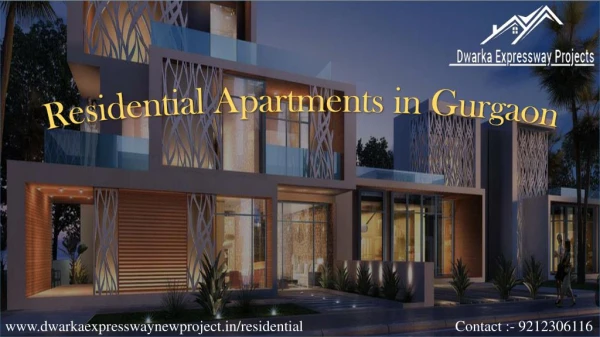 Residential Apartments in Gurgaon