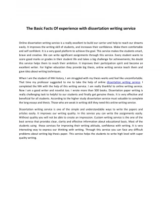 Dissertation writing skill - slide 1