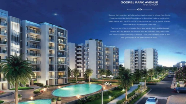 Godrej Park Avenue luxury living in Greater Noida