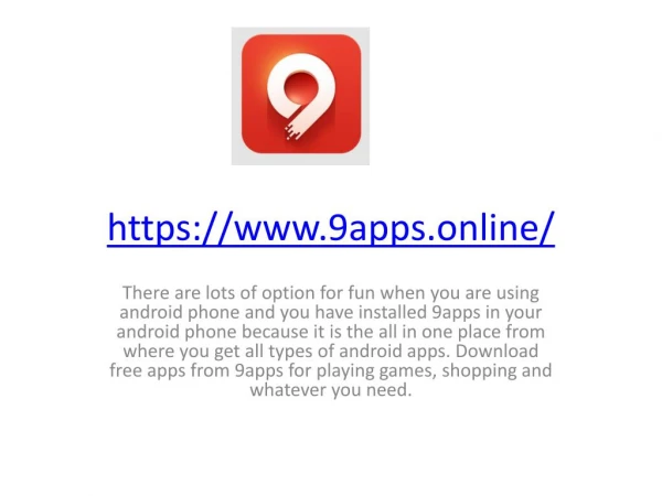 9Apps - One Stop Destination for Entertainment Apps